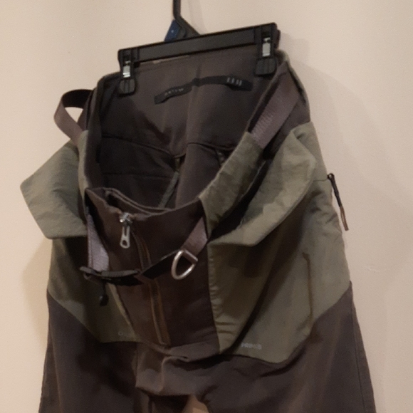 HAMCUS Men's Cargo Pants - Olive and Brown - Picture 2 of 16